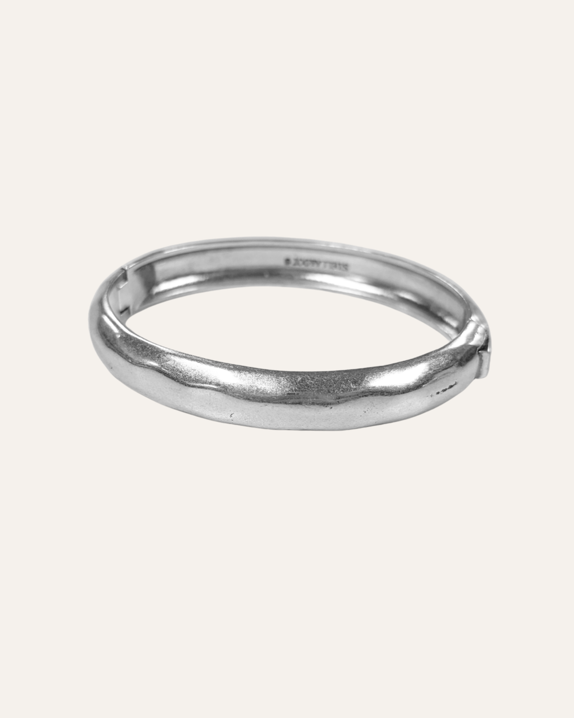 Essential Sculptural Cuff | Silver