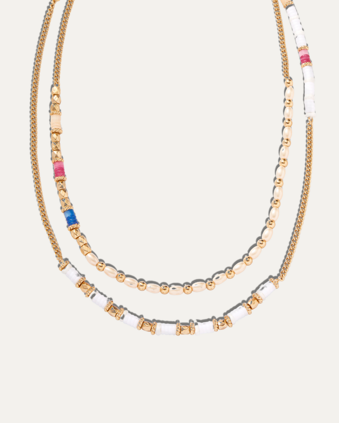 Day at the Beach Strand Necklace, Bracelet / Wrap