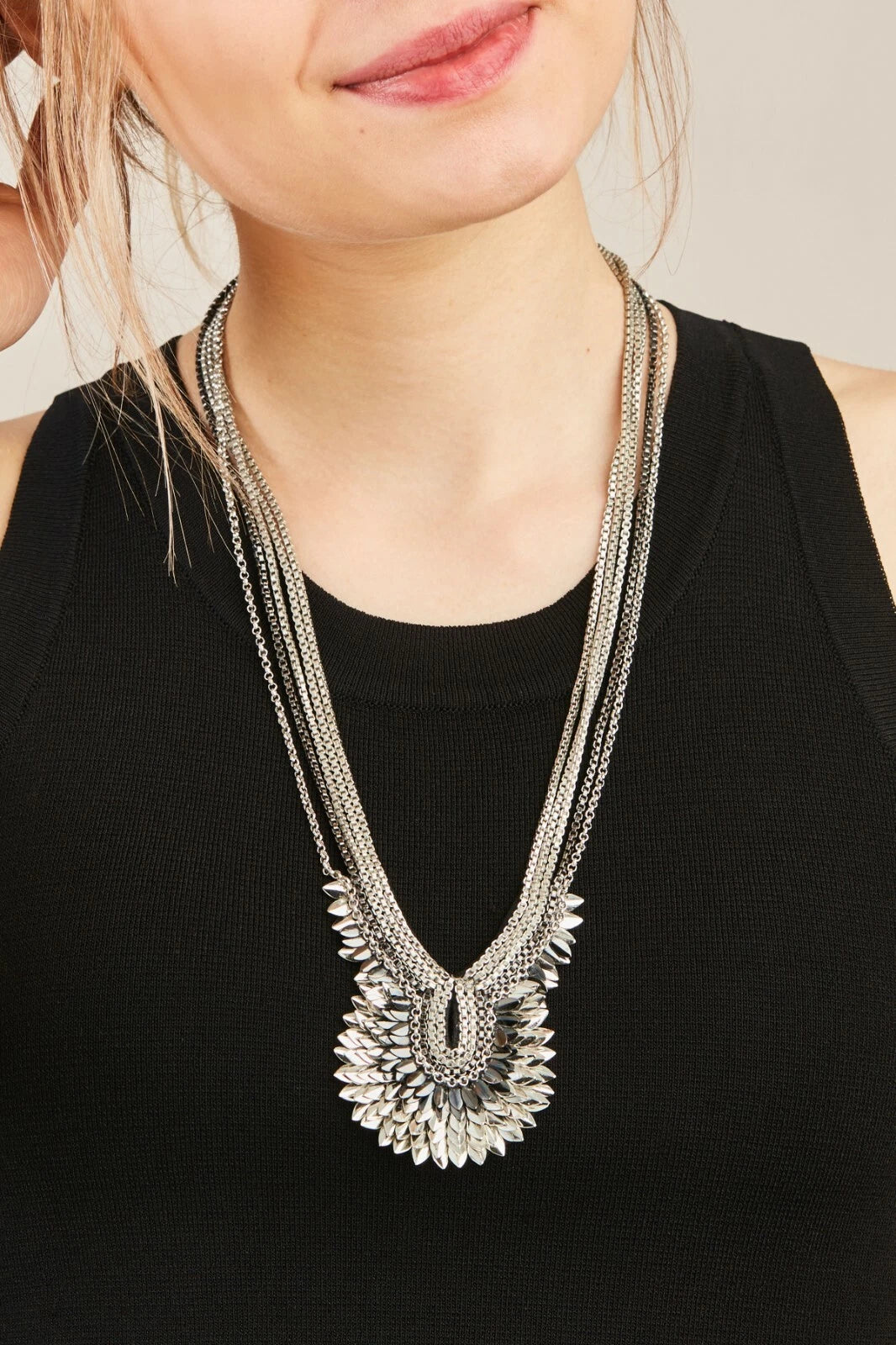 Silver Pegasus Pendant Necklace