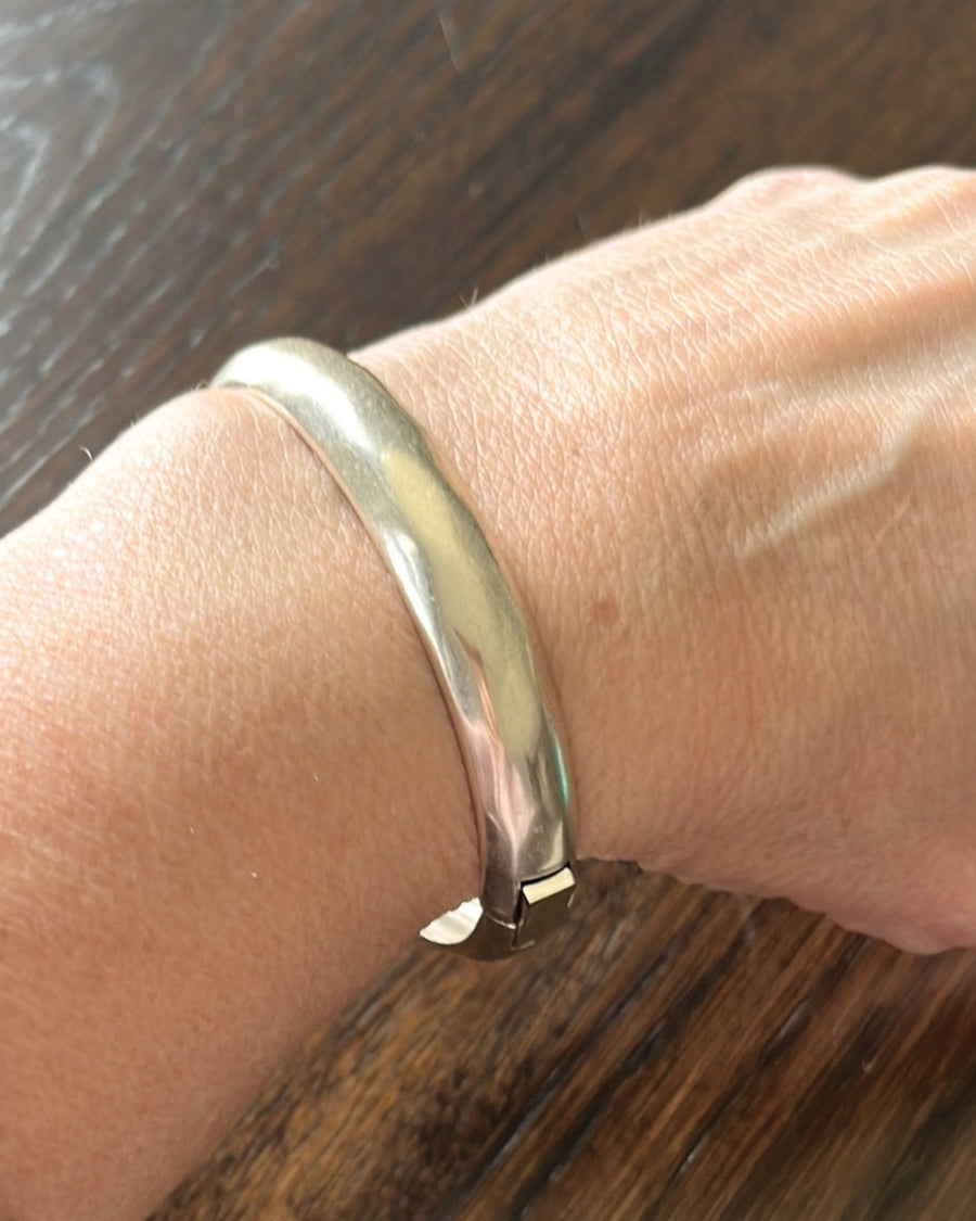 Essential Sculptural Cuff | Silver