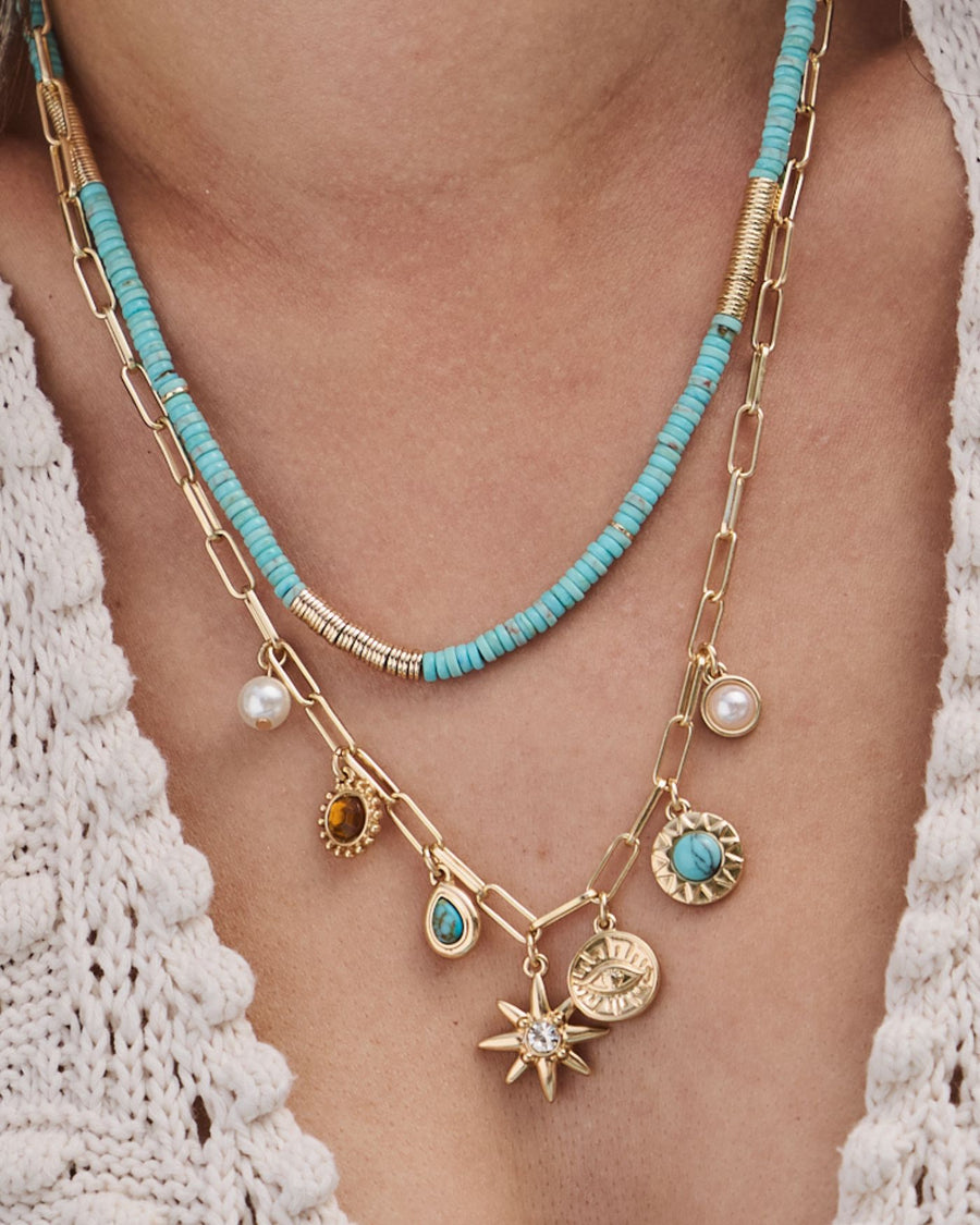 Sunny Days Charm Necklace - Final Sale