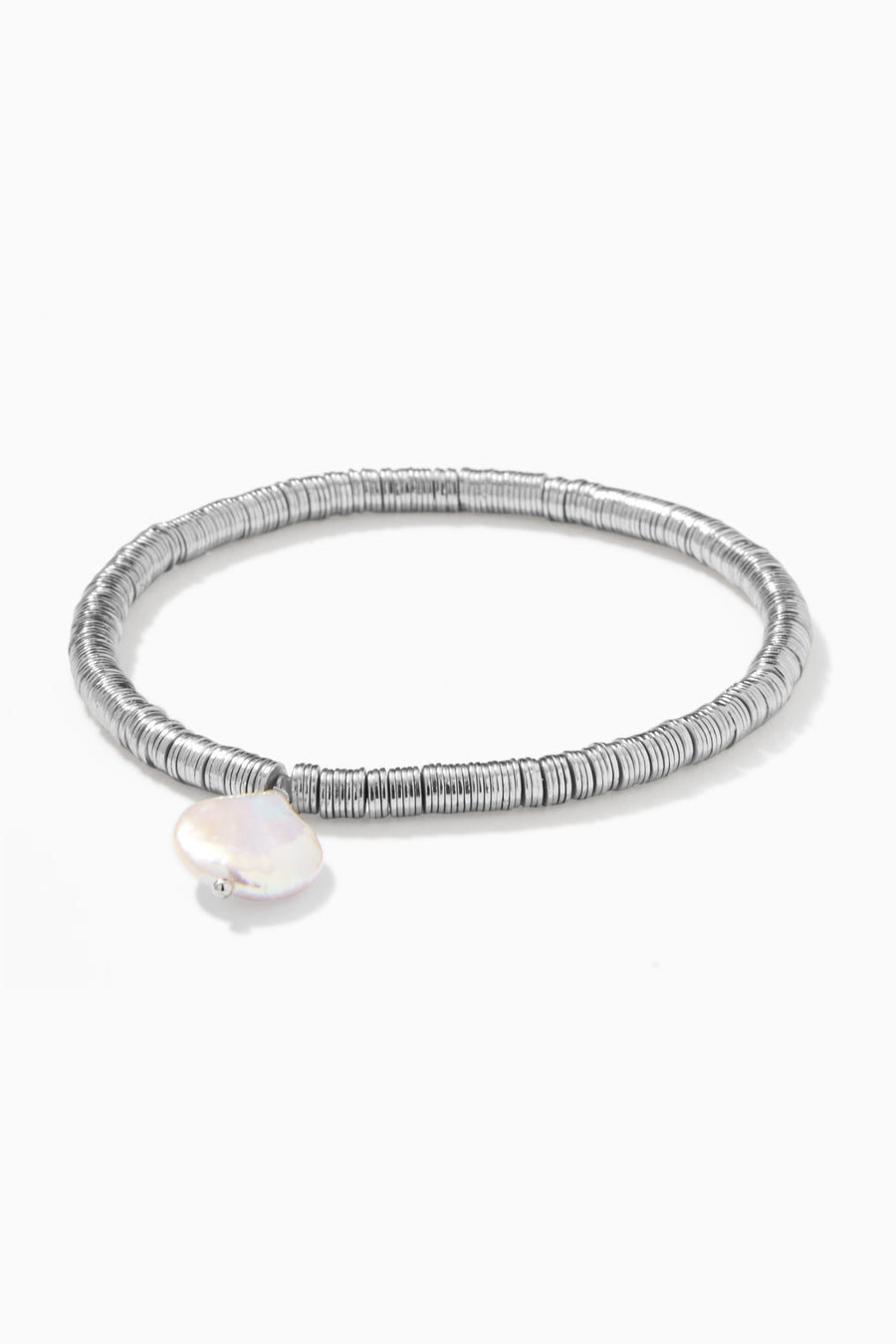 Disc Bead Stretch Bracelet with Coin Pearl - Stella & Dot