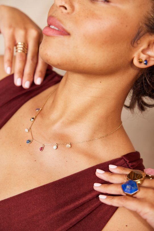 Desert Stones Delicate Necklace