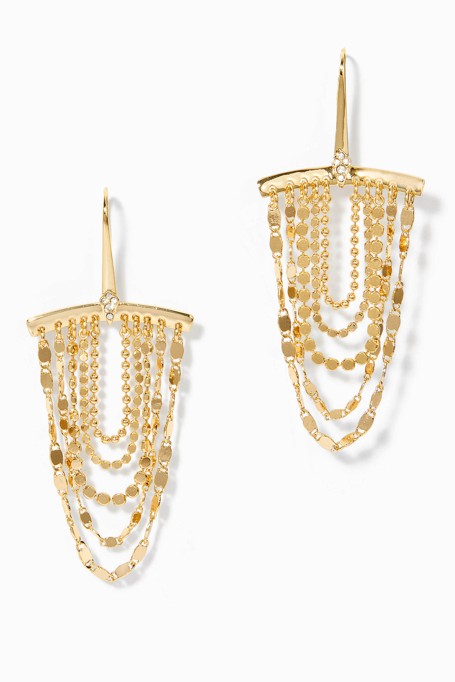 Shimmer Chain Earring