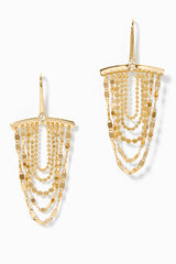 Shimmer Chain Earring