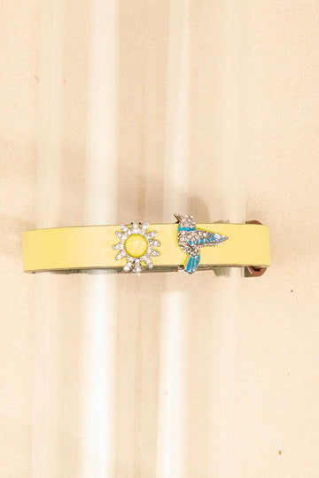 KEEP Hummingbird & Sunflower Charm Bracelet - Stella & Dot