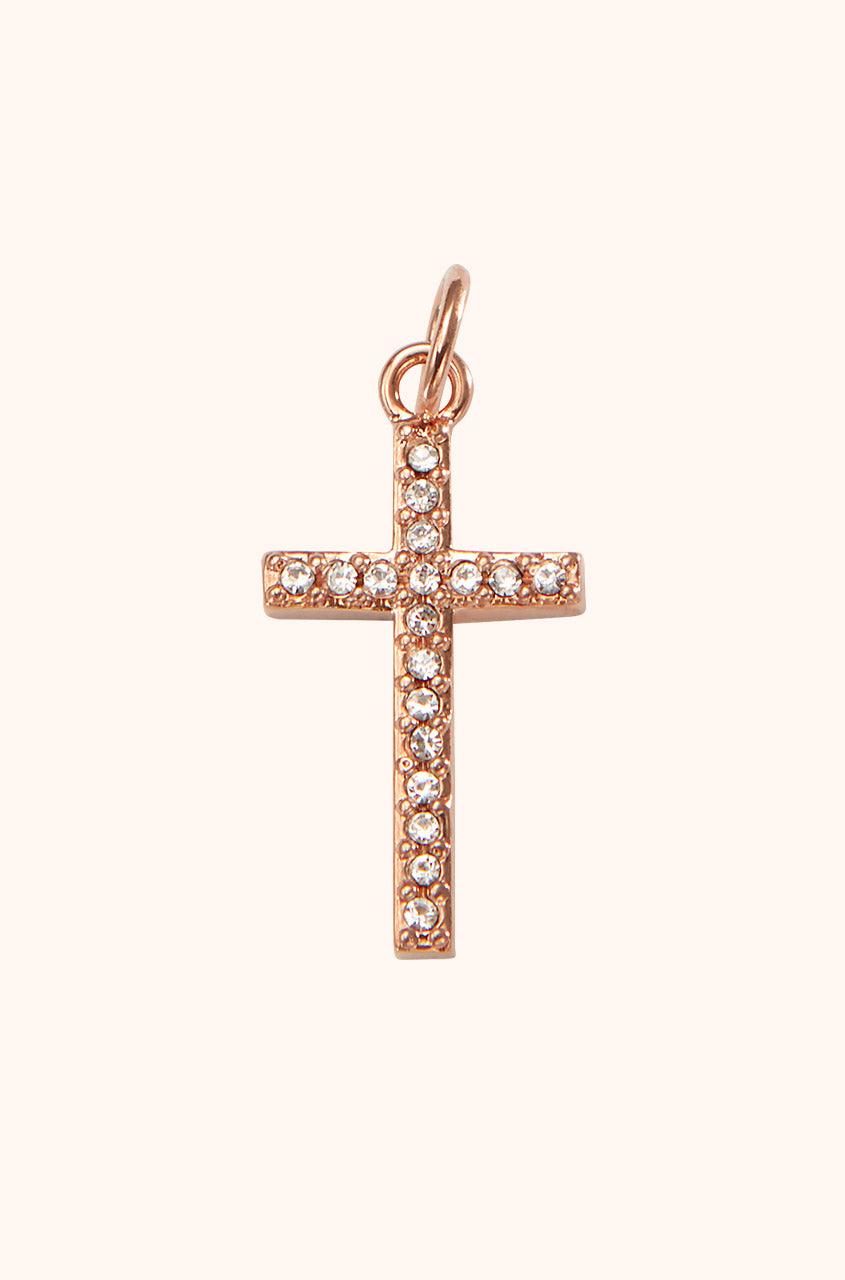 Pave Cross Necklace Charm - Stella & Dot