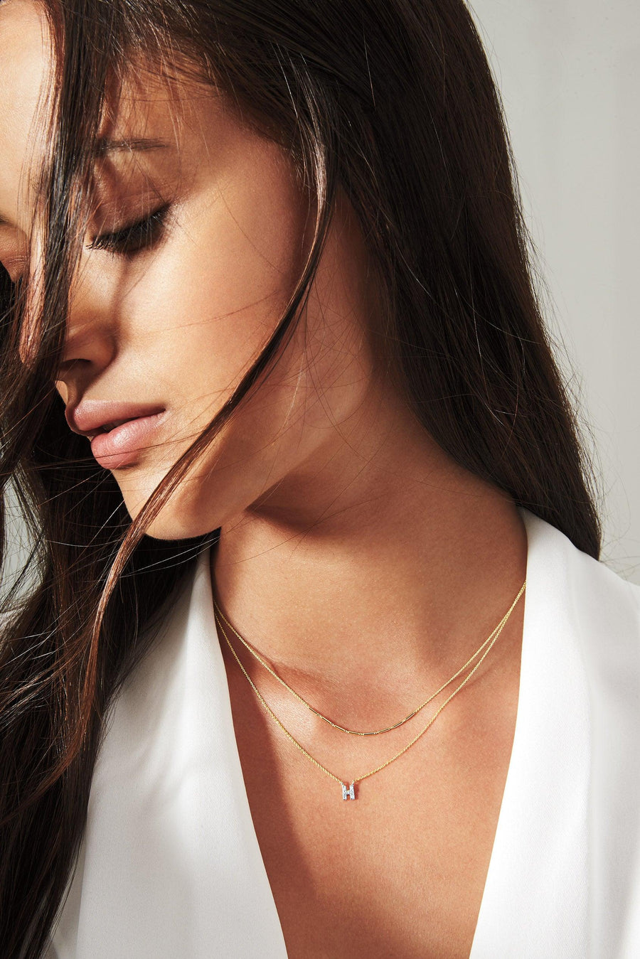 Stella and dot covet initial necklace Clearance