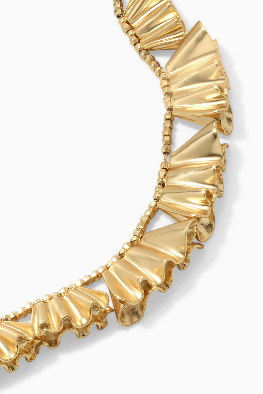 Ruffle Statement Necklace