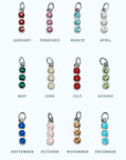 Power Stone Delicate Bar Necklace Charms - Stella & Dot