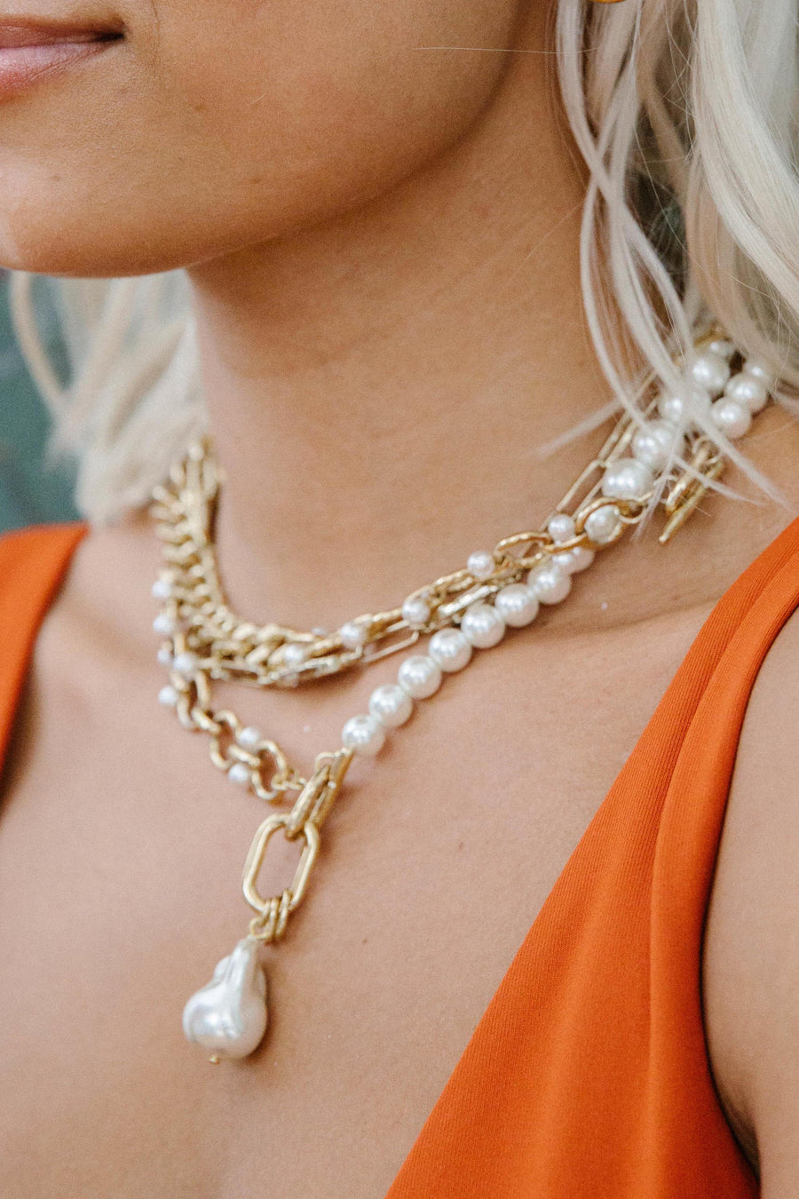 Jackie's Pearls Convertible Necklace