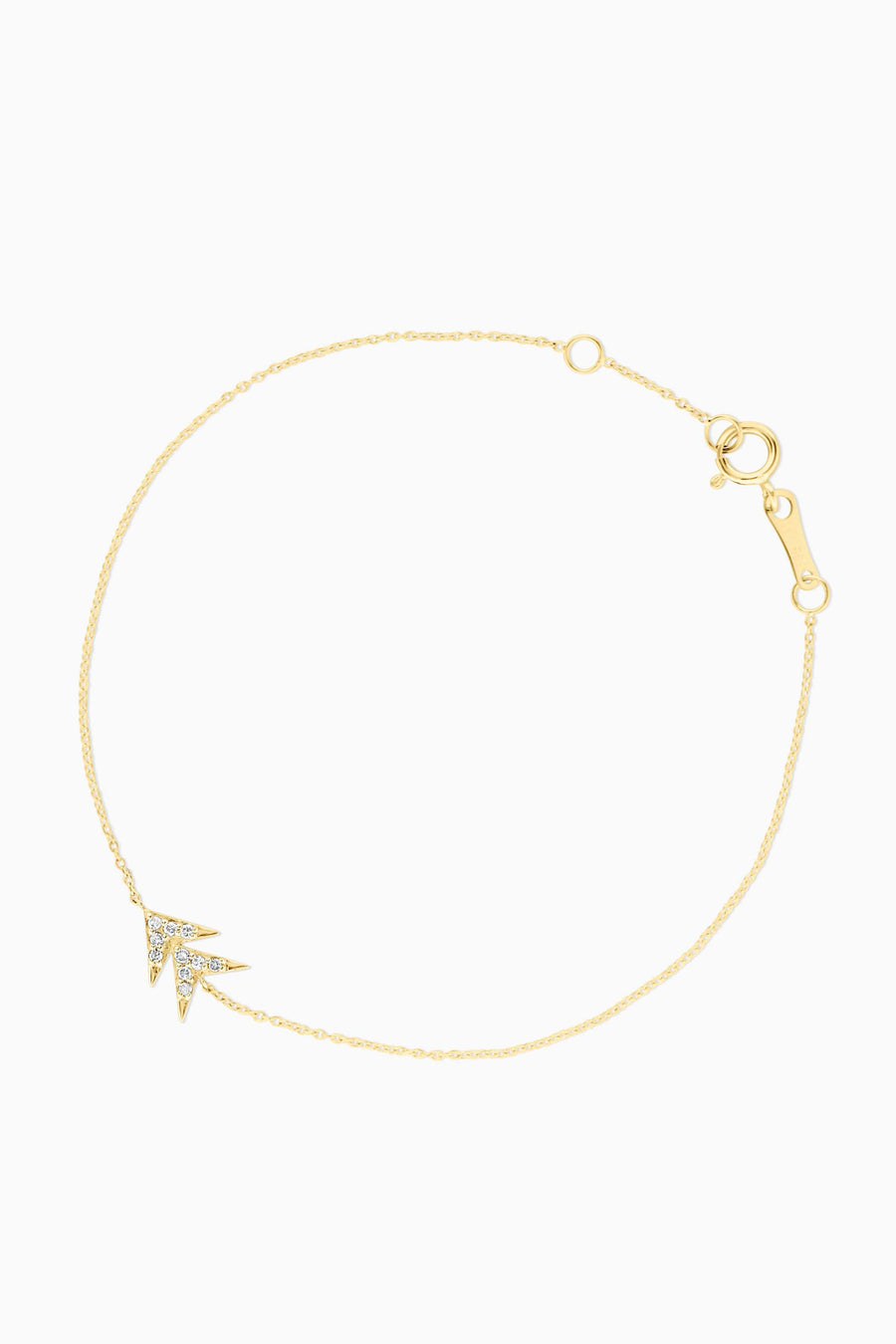Covet 14kt Double Arrow Diamond Bracelet - Stella & Dot