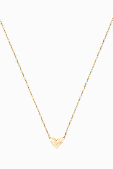 Covet 14kt Diamond Heart Necklace - Stella & Dot