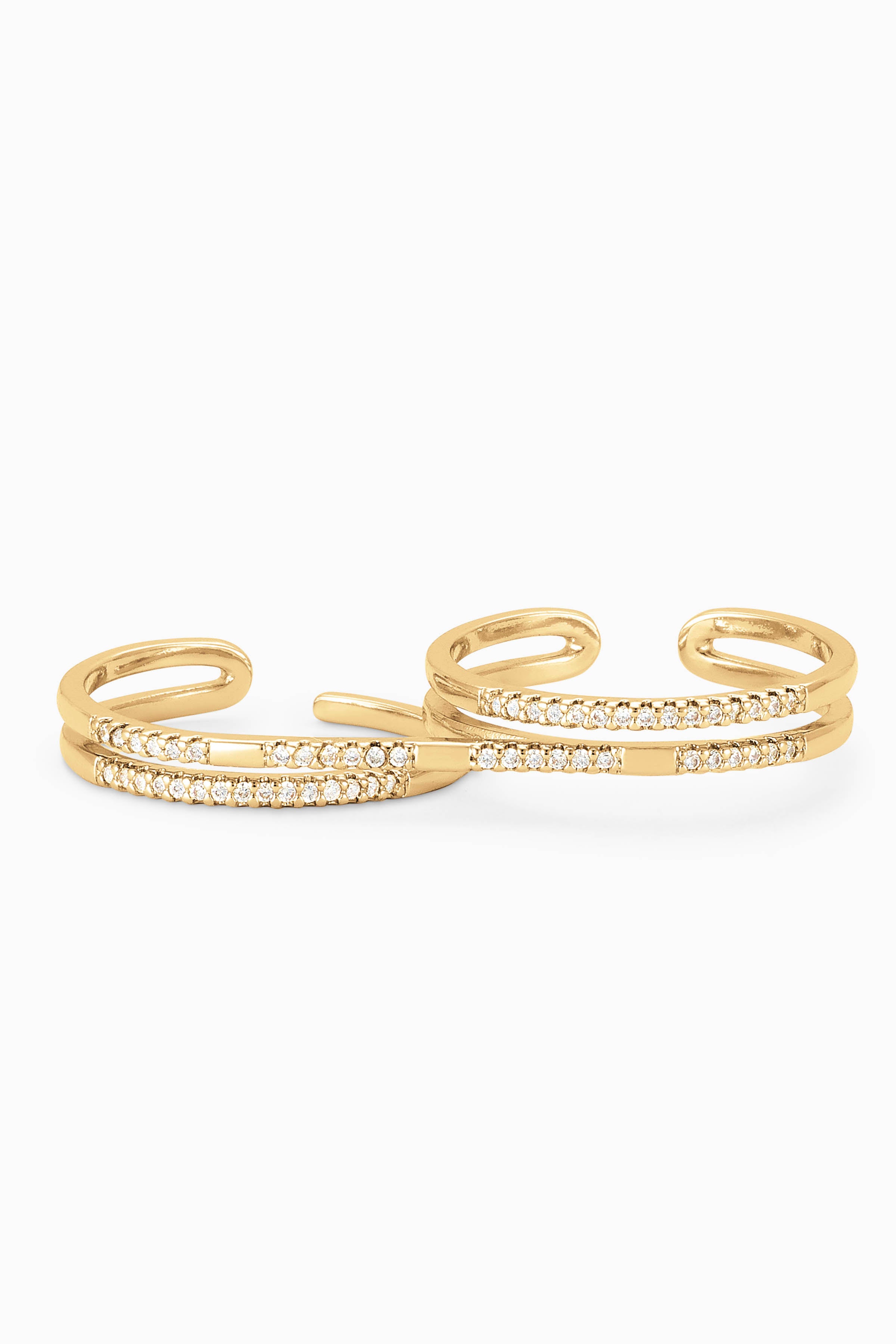 Pavé Duo Ring