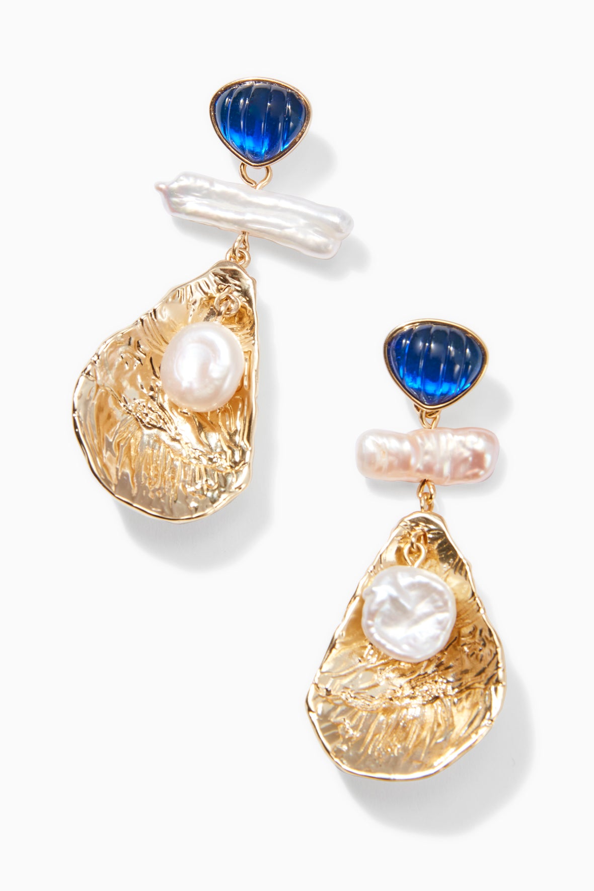 ✨Limited Edition✨ Oyster Shell & Pearl Statement Earring