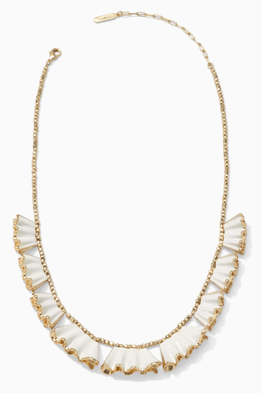 Ruffle Statement Necklace