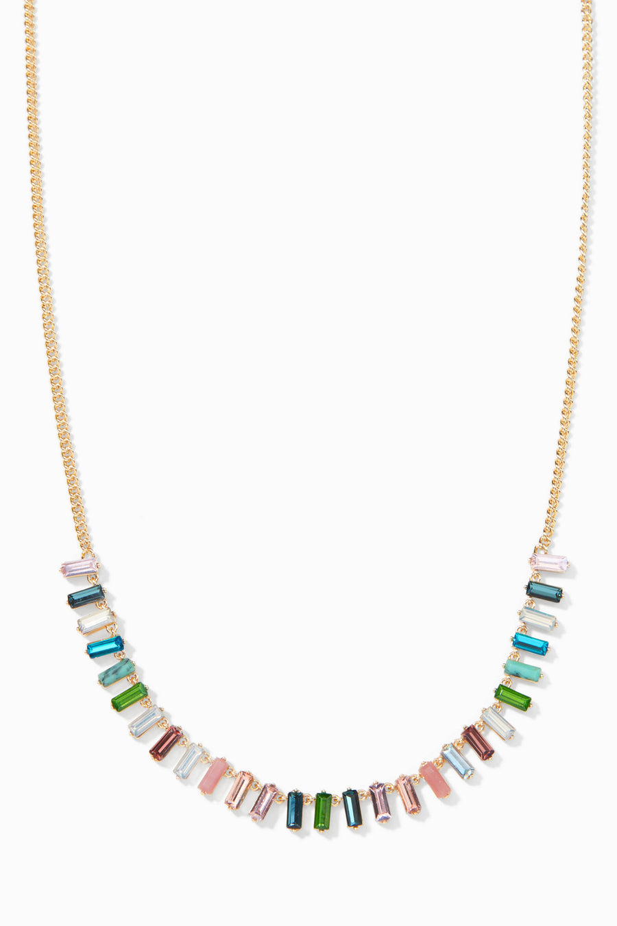Ombre Baguette Necklace