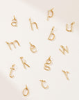 Pavé Letter Necklace Charms Initials - Stella & Dot