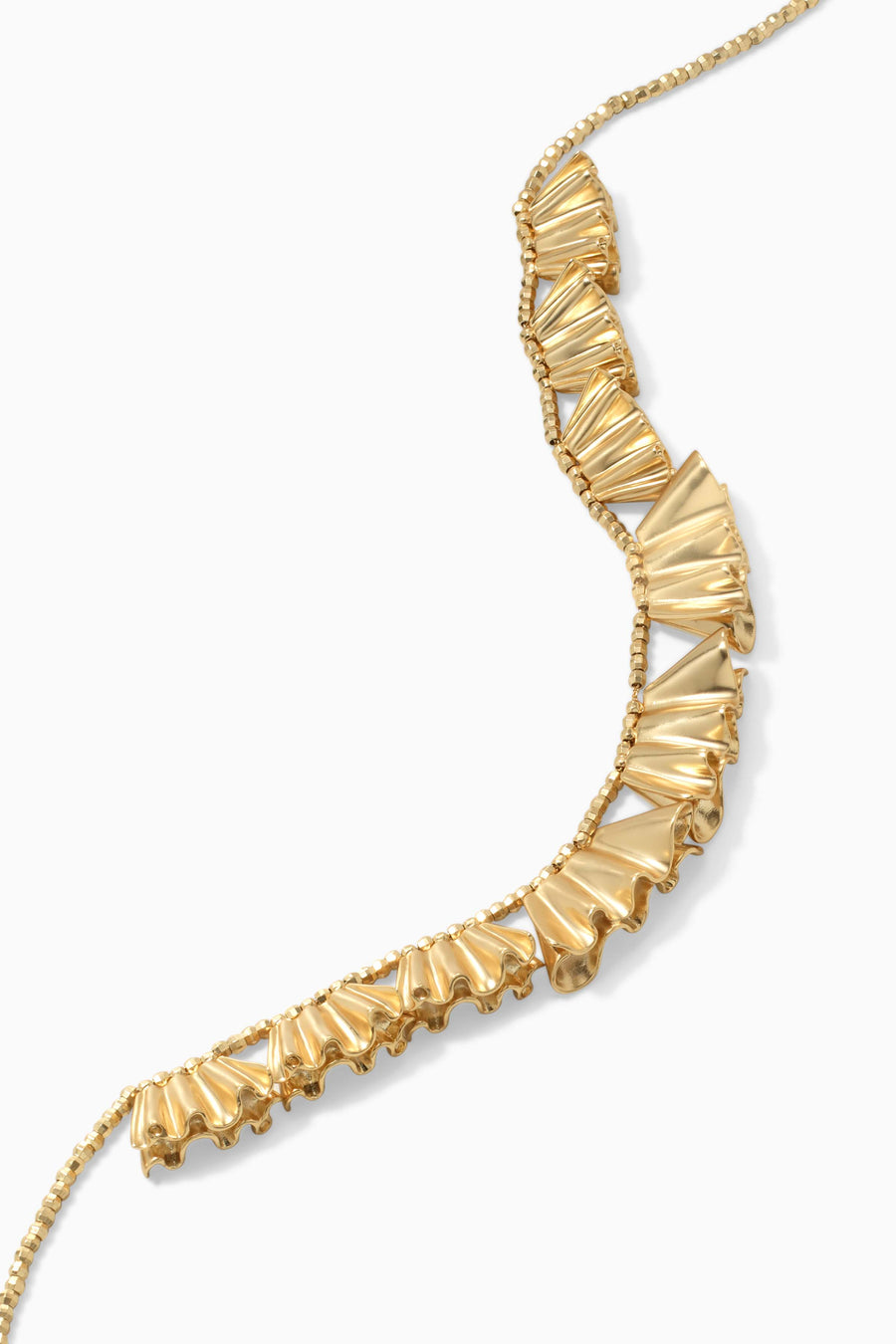 Ruffle Statement Necklace